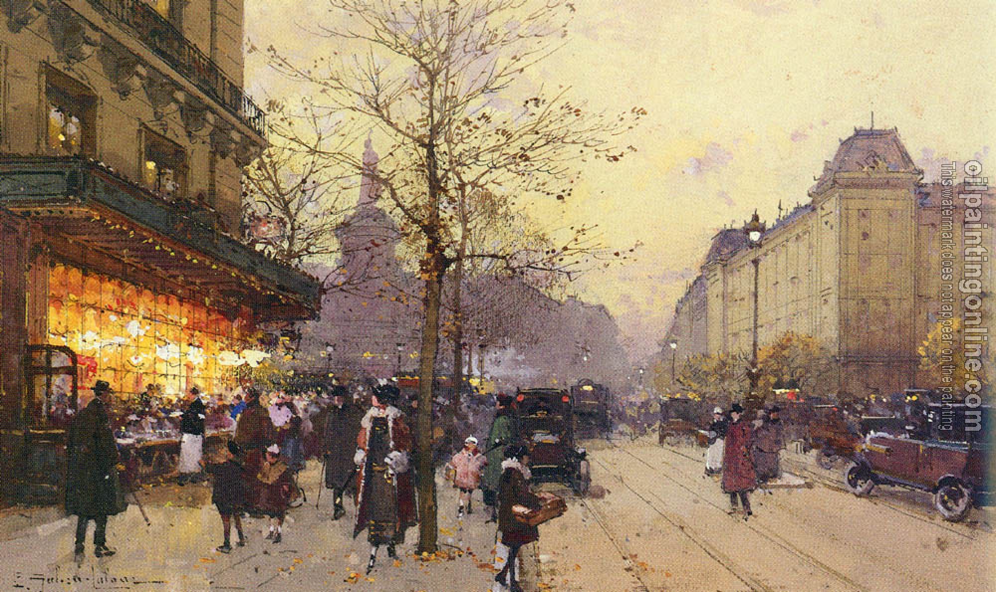 Eugene Galien-Laloue - PLACE DE LA REPUBLIQUE PARIS